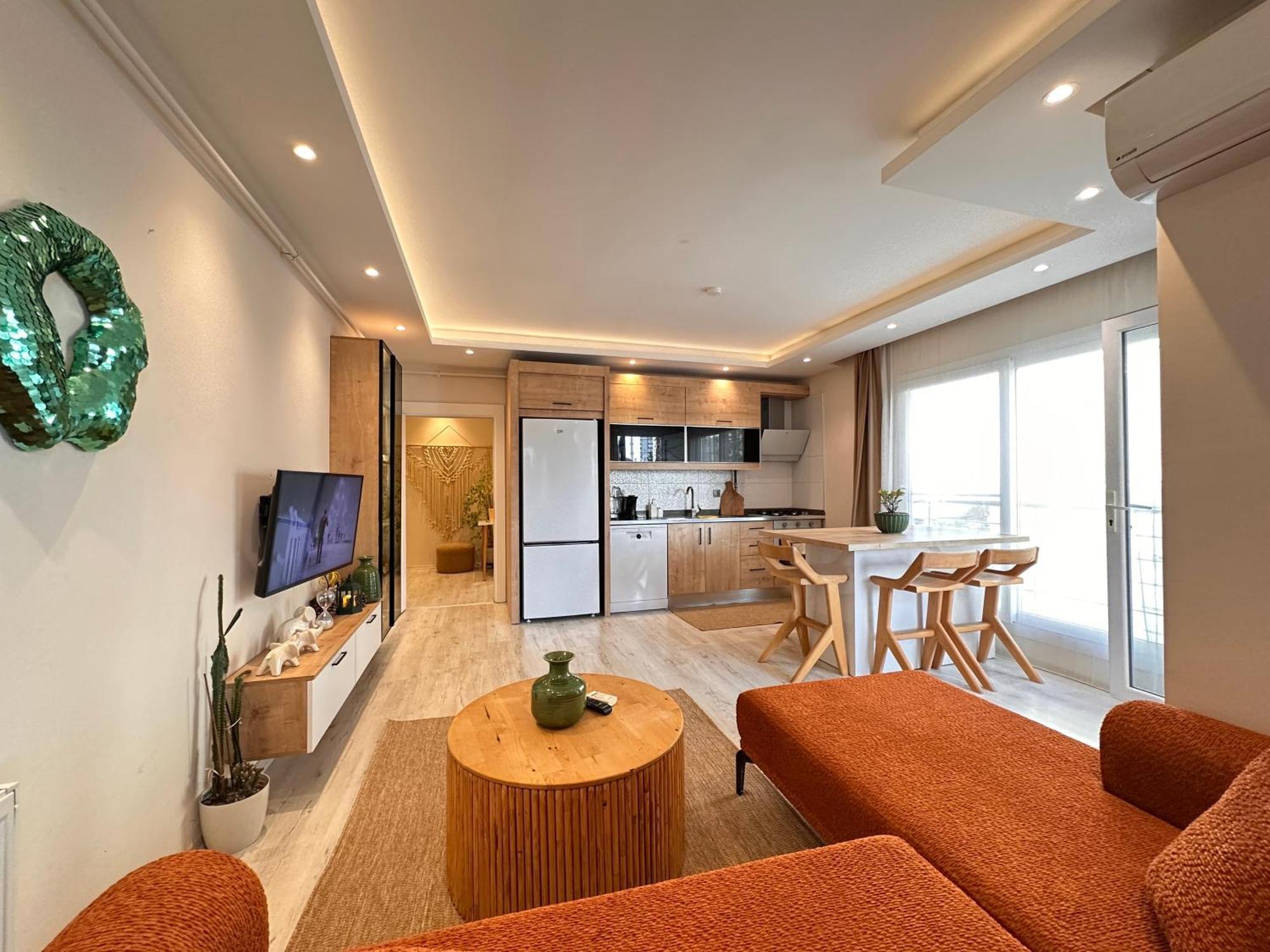 Sehrin Kalbinde Benzersiz Ev Apartment Mersin  Bagian luar foto